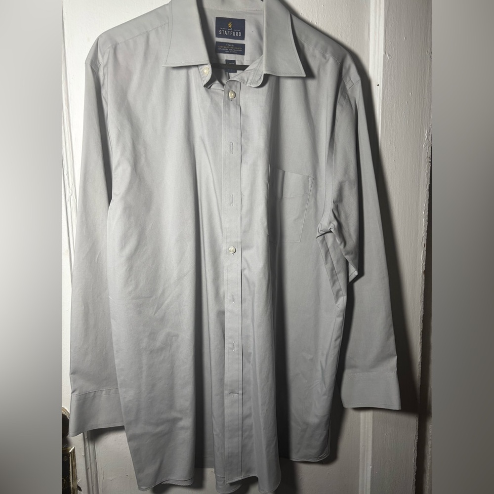 Stafford Men’s Long Sleeve Button Up